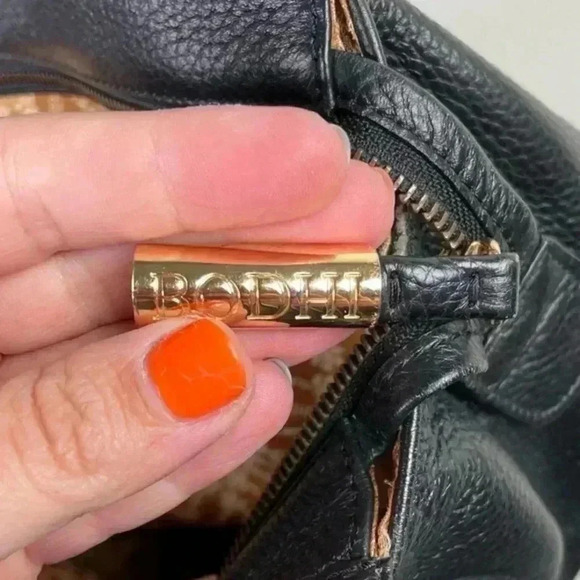 Bodhi‎ Black Pebbled Leather Tote Bag - Picture 8 of 8